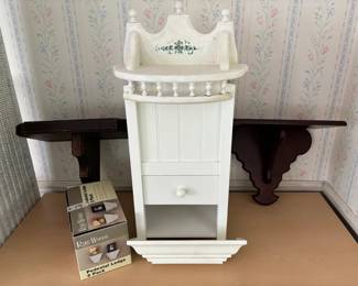 Assorted Pedestal Shelves