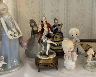 Precious Moments , Lladro , Porcelain Figures