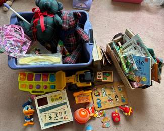 Toys and Books