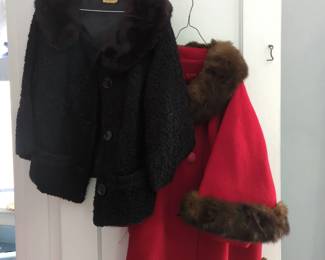 Vintage Fur Trimmed Coats