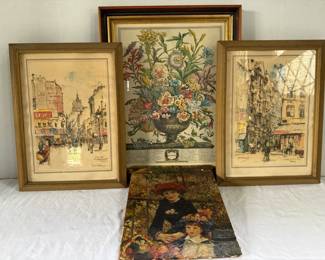 Jan Korthals Lithographs, Robert Furber September Flowers