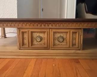 Vintage Wood Coffee Table