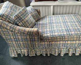 Fabric Chaise Lounge Chair,