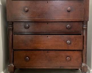 antique mahogany chest of drawers 399 large deep drawers for great storage