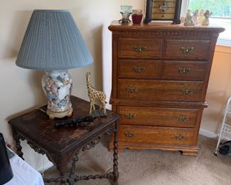 Vaughn Bassett highboy dresser