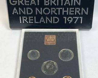 1971 Decimal Coinage of Gr. Britain & N. Ireland