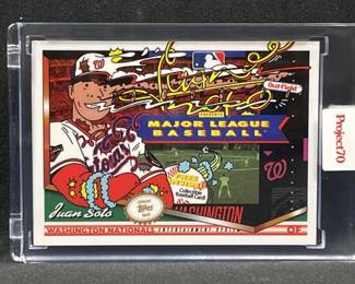 Juan Soto by Ermsy Topps Project 70 #750
