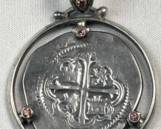 1556-98 Spanish Colonial Silver 2 Reales Cob