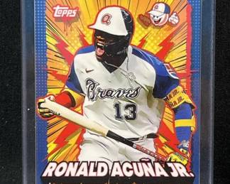 Ronald Acuna Jr. by Sket One Topps P70 #726