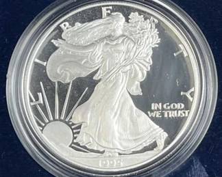 1995 Proof American Silver Eagle 1oz .999