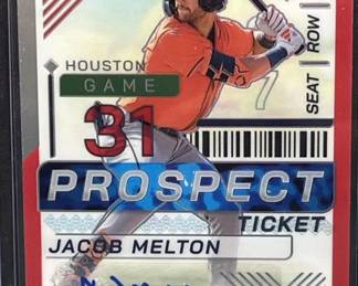 2024 Panini Jacob Melton Autograph #/199 Prosp.