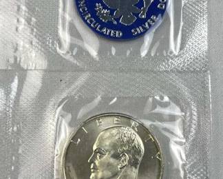 1972-S Silver Uncirculated Eisenhower 'Ike'