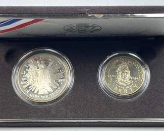 1989 Silver Proof Congressional $1 90%+Clad 1/2