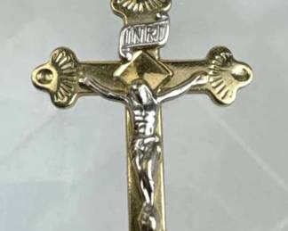 14K Gold Filled Crucifix Cross Pendant/Charm