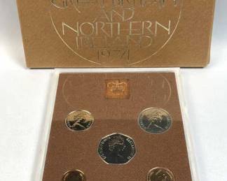 1974 Proof Coinage of Gr. Britain & N. Ireland