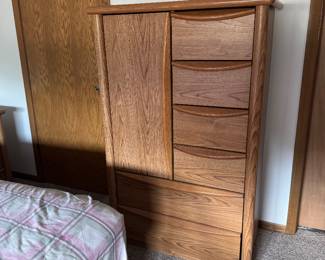 Wood Armoire 