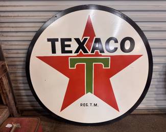 TEXACO heavy metal double sided REPOP