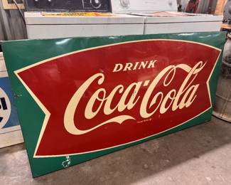 NICE Original Coke sign!