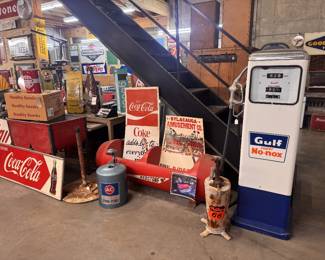 Original Gulf No-Nox pump with pump and all guts! Redstone Rocket Carnival Ride! 