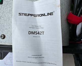 T86 - $20. Apache 2800 Case with Full Digital Stepper Drive DM542T mounted inside. 
