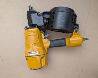 T20 - $150. Bostitch N80CB-1 Framing Nailer. WITH 3+ boxes of rolled nails and BucketBoss Bag. 