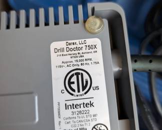 T67 - $60. Drill Doctor 750X. 