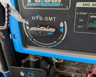 T70 - $800. Pulsar DualFuel Generator. 10000kw. Gas & Propane. 