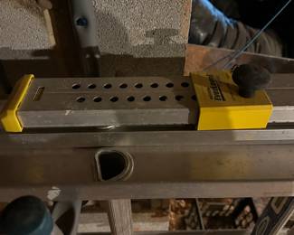 T124 - $200. Werner Model D1824-2EQ. 24' extension ladder with Equalizer Feet