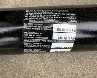 T90 - $40. Draw Tite Hitch to mount for 2015 era Ford Edge. Part #75214. 