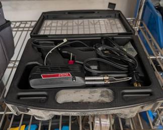 T13- $15. Weller soldering Iron. Model 8200 in case. 