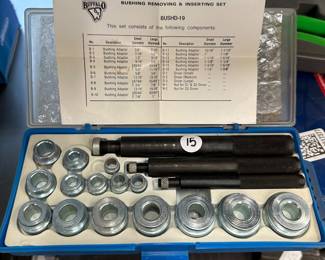 T120 - $15. Buffalo Bushing Removal & Inserting Set. 