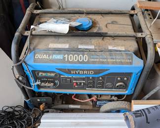 T70 - $800. Pulsar DualFuel Generator. 10000kw. Gas & Propane. 