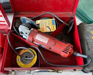 T65 - $50. Milwaukee Model 6148. 4.5" sander/grinder. Tested & Works. 