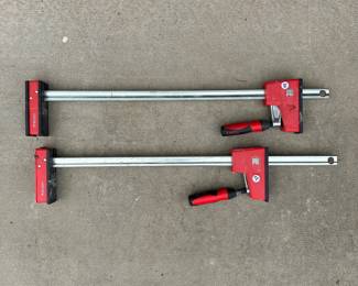T92 - $30 Each. Bessey 24" x 3.75" bar clamps. 