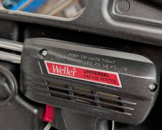 T13- $15. Weller soldering Iron. Model 8200 in case. 