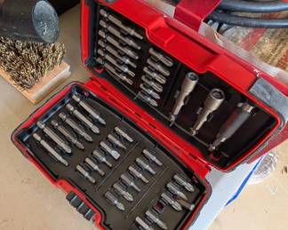 T51 - $10. Milwaukee 40 Pc. Bit Set. 