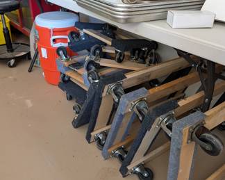 T15 - $5 small Northern Tool Rollers (6 available) $10 large Furniture Rollers (4 available) 
