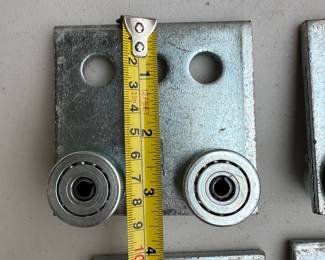 T94 - $25 each. 6 available. 4 wheel trolley assembly. 
