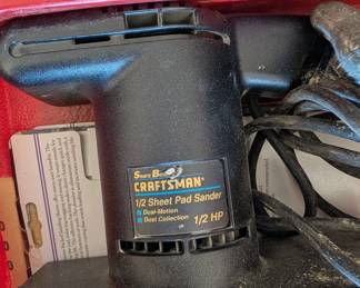 T53 - $10. Craftsman 1/2 Sheet Sander. Model 315.116162. 