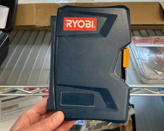 T118 - $15. Ryobi Router Bit Set. 