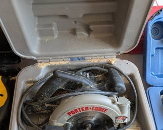 T68 - $70. Porter Cable. Model 347. 7 1/4" Circular Saw. 