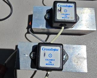 T108 - $600, lot of Crossbow CXL04M1Z Vibration Modules