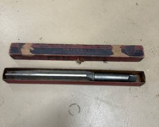 T123 - $60. National Twist Drill Bit in Box. 1 3/16". 