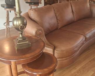 Bernhardt leather couch