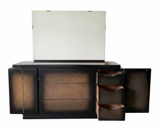Kent Coffey "The Savoy" Long Dresser with Mirror