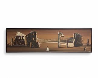 Surrealist Landscape Painting by Carlo