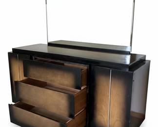 Kent Coffey "The Savoy" Long Dresser with Mirror