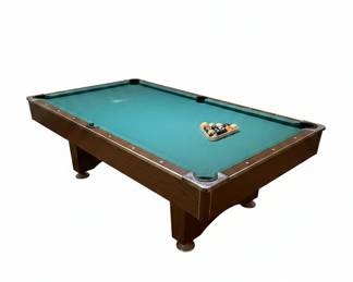 Vintage Frederick Willy's Pool Table