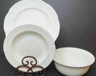 White Porcelain Dinnerware