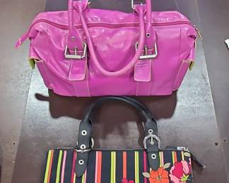 Hype Satchel and Talbots Floral Bag